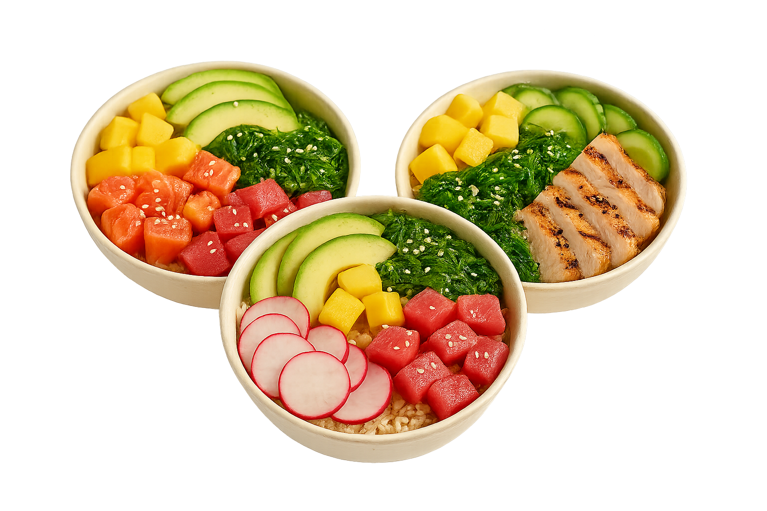 réalisation de Very Foody, laboratoire d'innovation culinaire. Création d’un catalogue de recettes : développement d’un ensemble de recettes salées et sucrées à destination de la grande distribution pour une chaîne spécialisée dans la fraîche découpe.