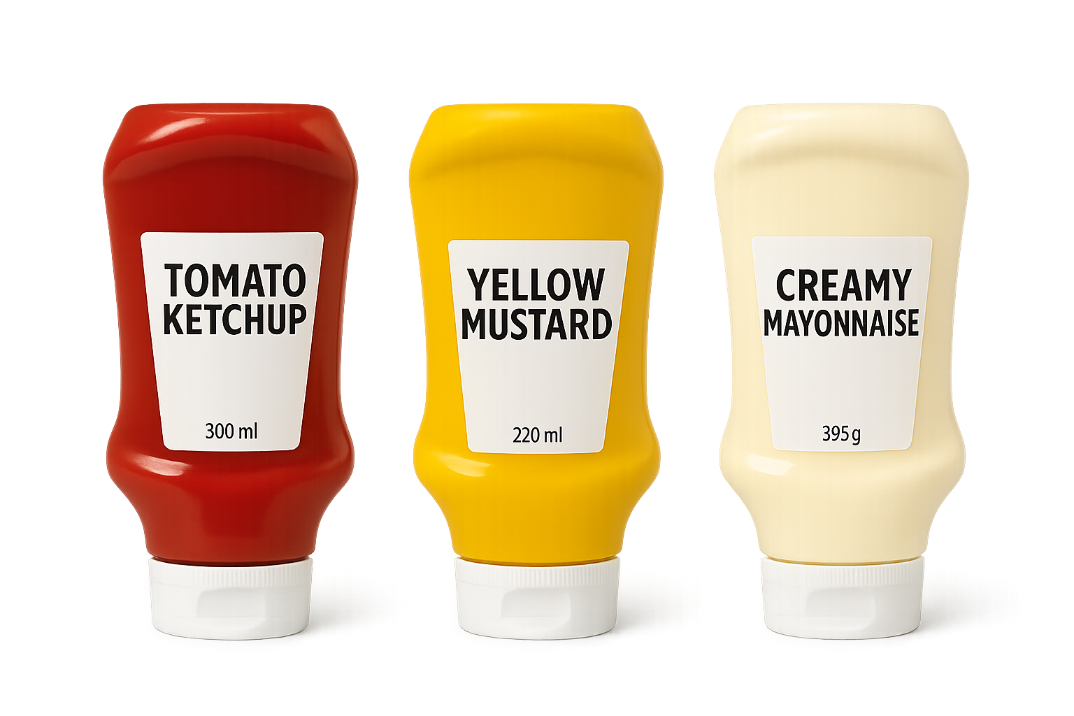 Visuel de réalisation de Veryfoody laboratoire d'innovation culinaire ketchup, moutarde, mayonnaise : Clean labelling de sauces pour la restauration : suppression de conservateurs controversés pour une PME de la région Auvergne-Rhône-Alpes.