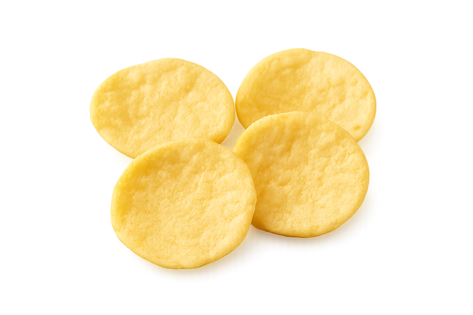 Réalisation de Very Foody, laboratoire d'innovation culinaire. Création de chips poppées à base de co-produits d'agrumes et de légumineuses pour une PME corse.