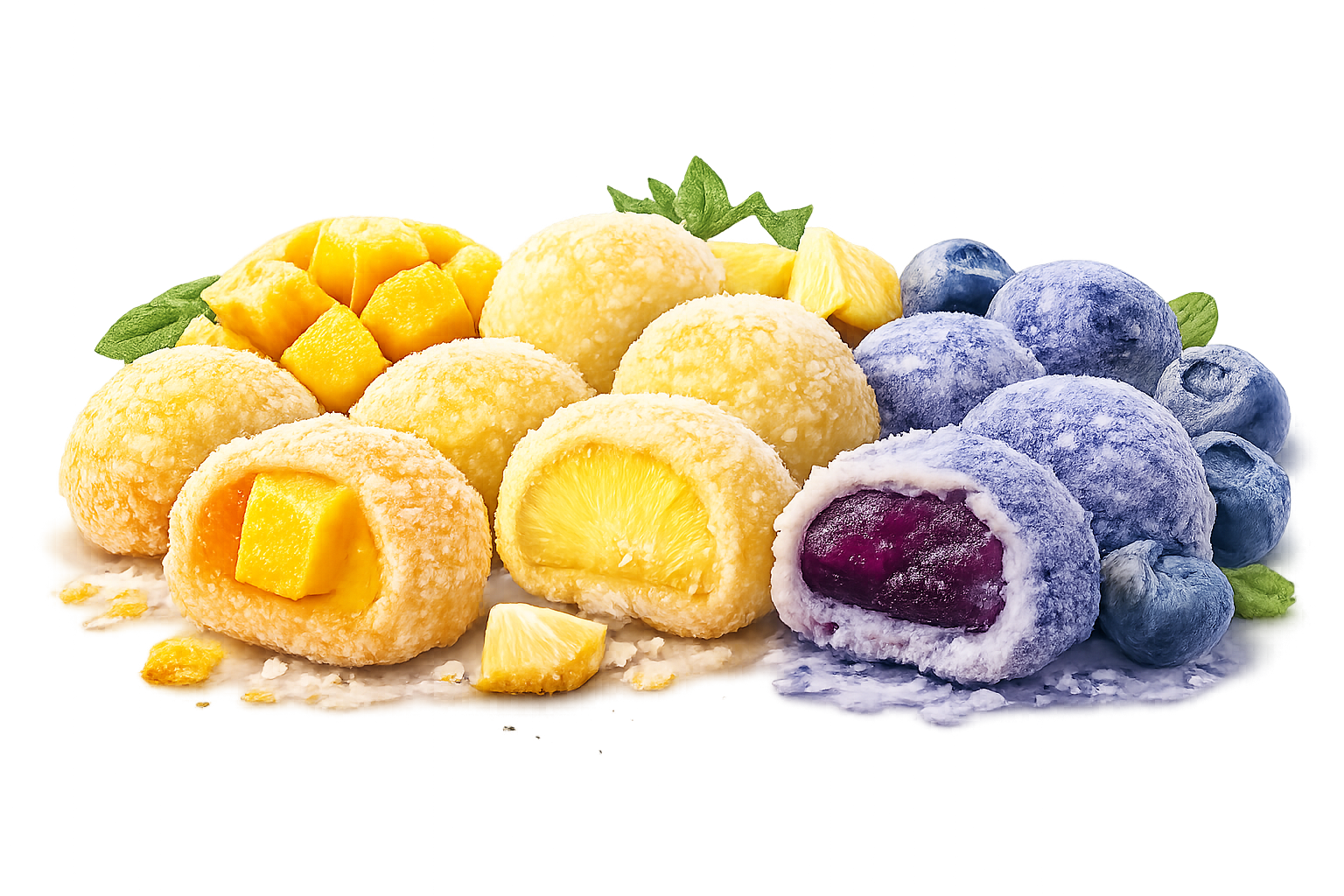 Réalisation de Very Foody, laboratoire d'innovation agroalimentaire, création de snacking de fruits surgelés enrobés, pour une expérience gustative ludique et premium, pour une entreprise d’Europe de l’Est.